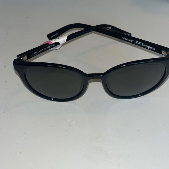 Le Specs Armada 2352280 Sunglasses NWT Black $85 - Picture 8 of 9